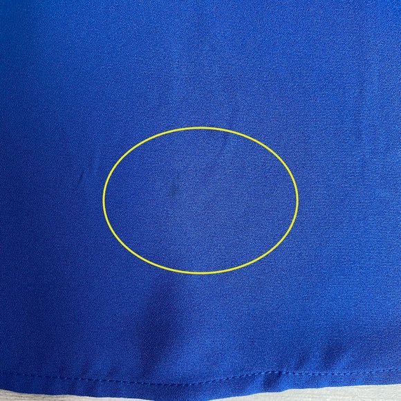 DR2 V-Neck V-Back Cap Sleeve Blouse #AF17 - Picture 9 of 10